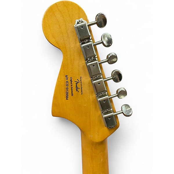 Used Squier Vintage Modified Jaguar Mint Green Solid Body Electric Guitar