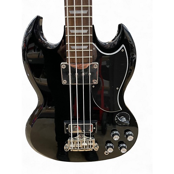 Used Epiphone SG BASS Black Electric Bass Guitar