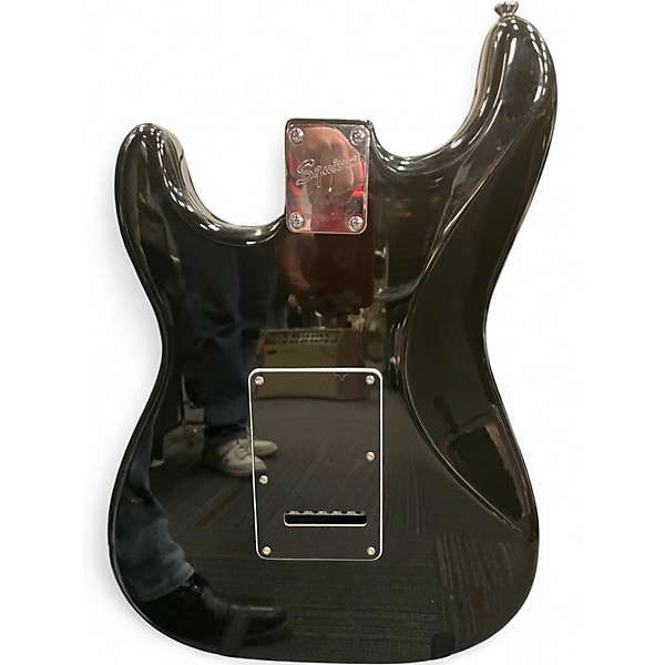 Used Squier Vintage Modified 70s Stratocaster Black Solid Body Electric Guitar