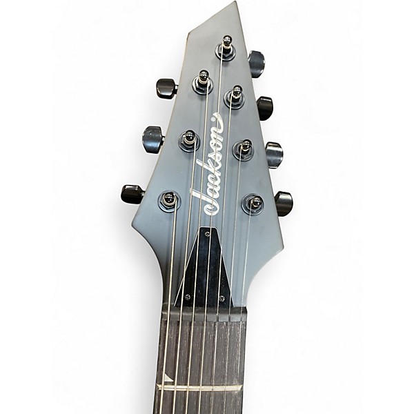 Used Jackson JS22-7 Black Solid Body Electric Guitar