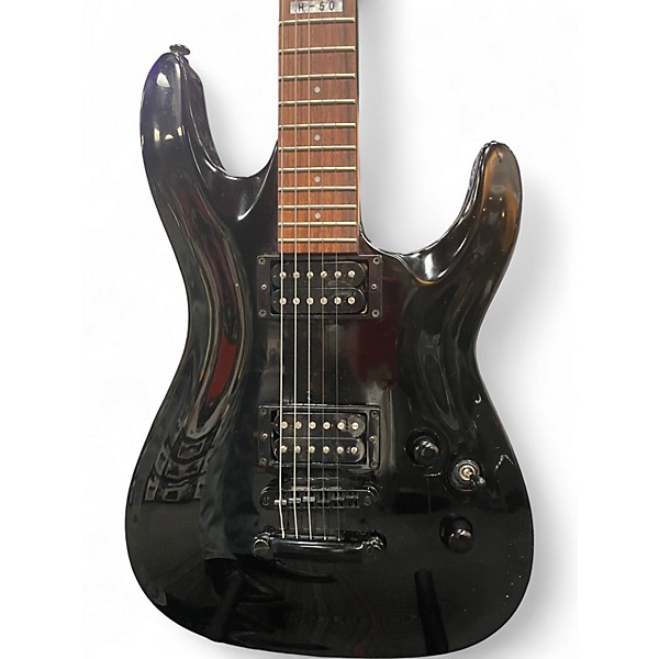 Used ESP LTD H50 Black Solid Body Electric Guitar