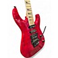 Used Jackson JS34Q Dinky Red Solid Body Electric Guitar