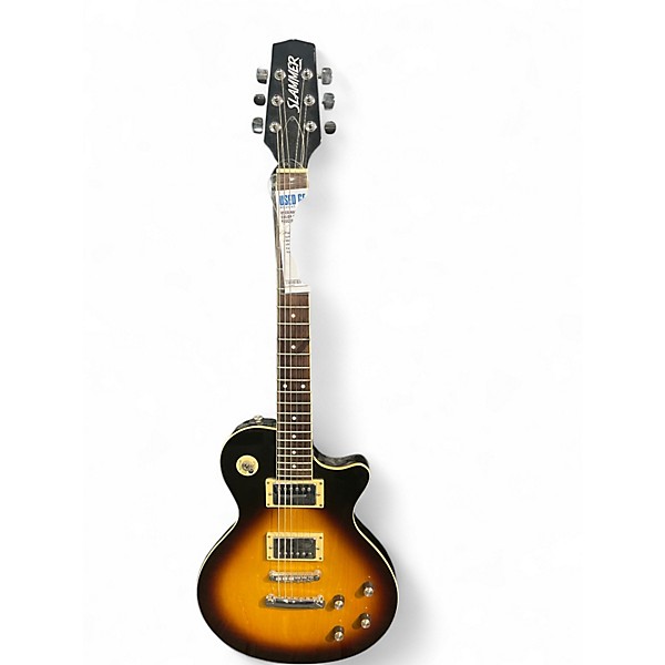 Used Hamer SLAMMER SERIES 2 Color Sunburst Solid Body Electric Guitar