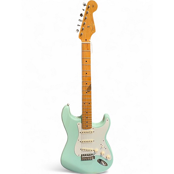 Used Fender Classic Series '50s Stratocaster Surf Green Solid Body Electric Guitar