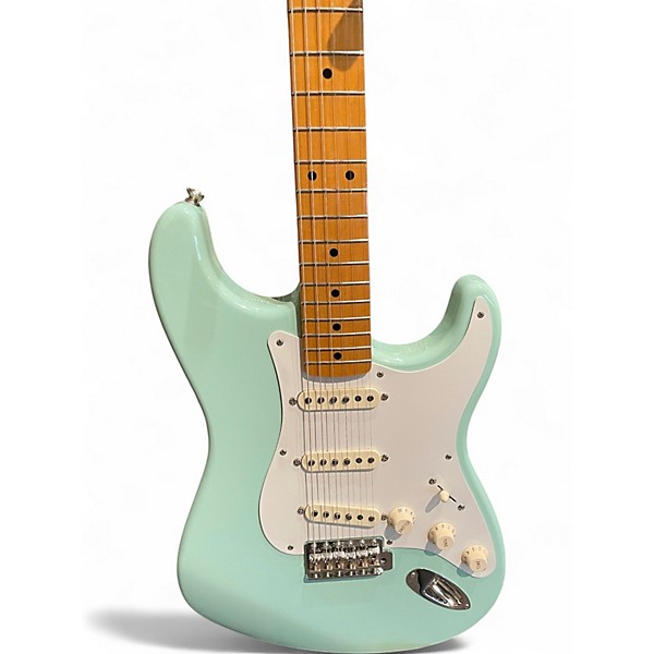 Used Fender Classic Series '50s Stratocaster Surf Green Solid Body Electric Guitar