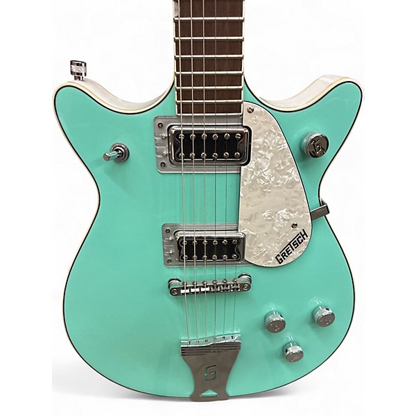 Used Gretsch Guitars G5232T DOUBLE JET CAICOS GREEN Solid Body Electric Guitar