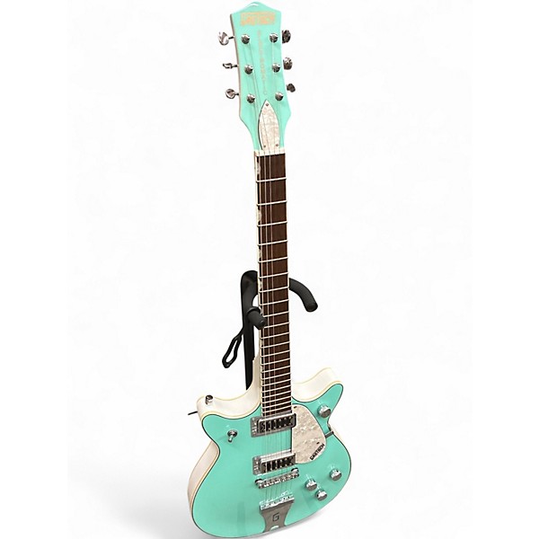 Used Gretsch Guitars G5232T DOUBLE JET CAICOS GREEN Solid Body Electric Guitar