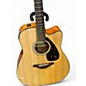 Used Yamaha FGX800C Natural Acoustic Electric Guitar