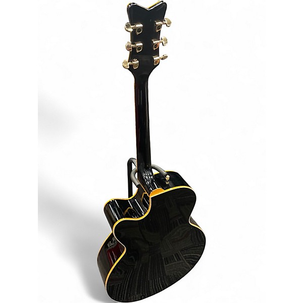 Used Gretsch Guitars G5022C Rancher Falcon Black Acoustic Electric Guitar