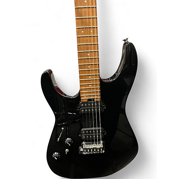 Used Charvel Charvel Dk24 Left-Handed Black Solid Body Electric Guitar