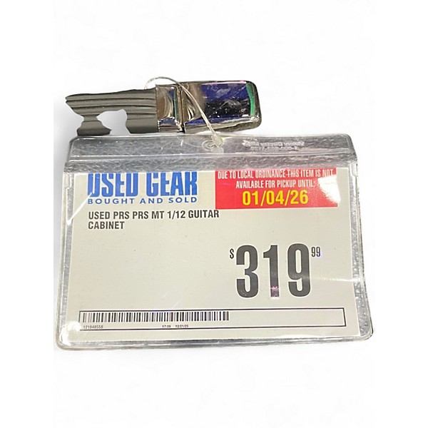 Used PRS PRS MT 1/12 Guitar Cabinet