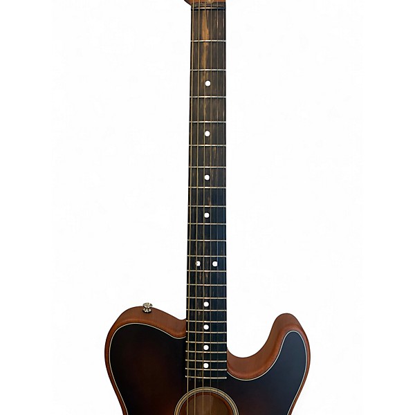 Used Fender American Acoustasonic Telecaster 2 Color Sunburst Acoustic Electric Guitar