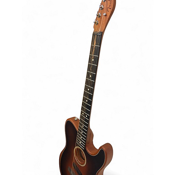 Used Fender American Acoustasonic Telecaster 2 Color Sunburst Acoustic Electric Guitar