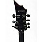 Used ESP LTD H-1007 Trans Charcoal Solid Body Electric Guitar