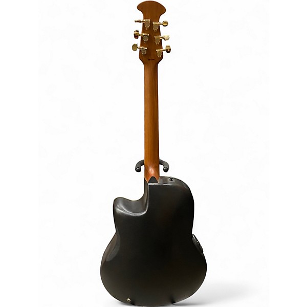 Used Ovation CC24 Celebrity Red Acoustic Electric Guitar