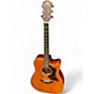 Used Yamaha A1M Vintage Natural Acoustic Electric Guitar thumbnail