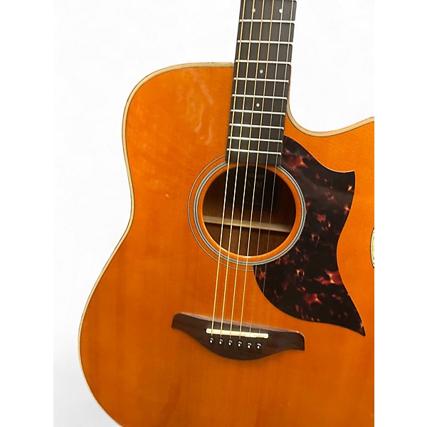 Used Yamaha A1M Vintage Natural Acoustic Electric Guitar