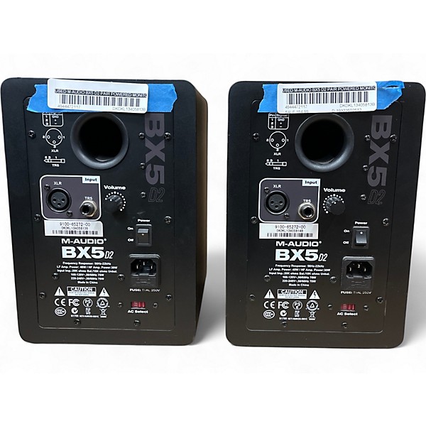 Used M-Audio BX5 D2 Pair Powered Monitor