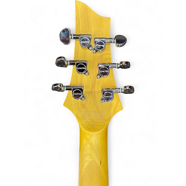 Used Schecter Guitar Research C6 DELUXE Black Solid Body Electric Guitar