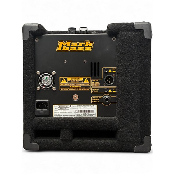 Used Markbass Micro Mark 801 50W 1X8 Bass Combo Amp