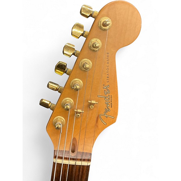 Used Fender FSR American Standard Stratocaster Lake Placid Blue Solid Body Electric Guitar