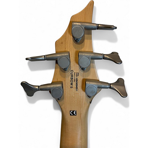 Used Cort CURBOW 5 Blue Electric Bass Guitar