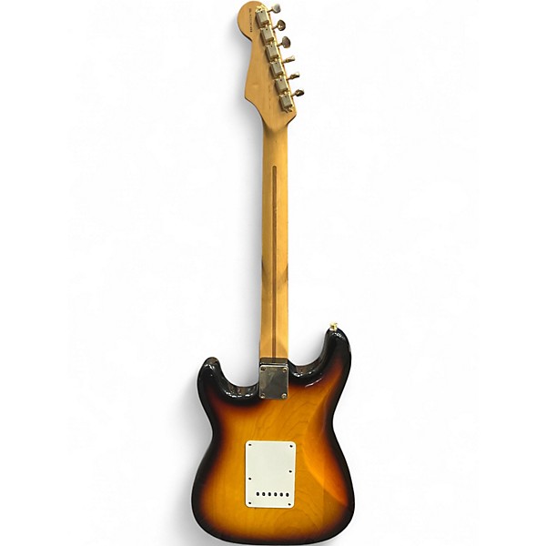 Used 2008 Fender Deluxe Stratocaster 2 Color Sunburst Solid Body Electric Guitar