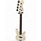 Used Fender Aerodyne Precision Bass White Electric Bass Guitar thumbnail
