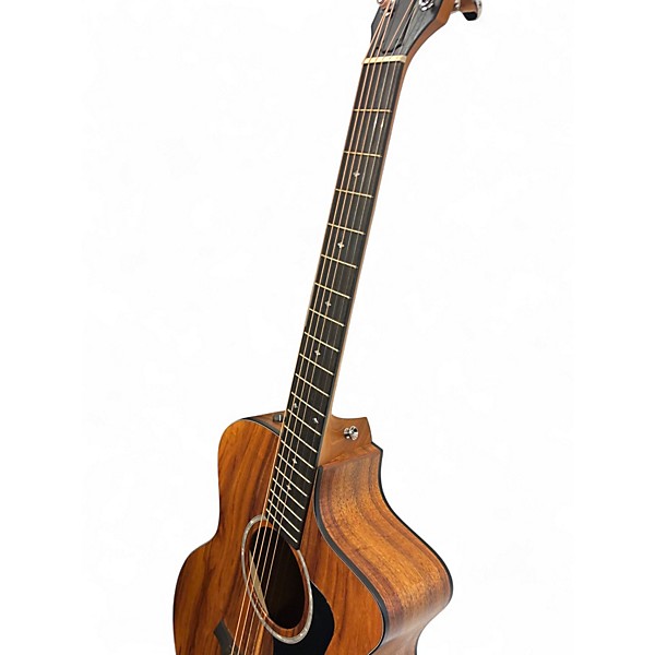 Used 2022 Taylor 224CEKDLX Brown Acoustic Electric Guitar