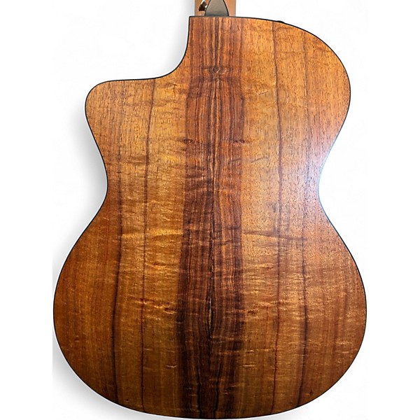 Used 2022 Taylor 224CEKDLX Brown Acoustic Electric Guitar