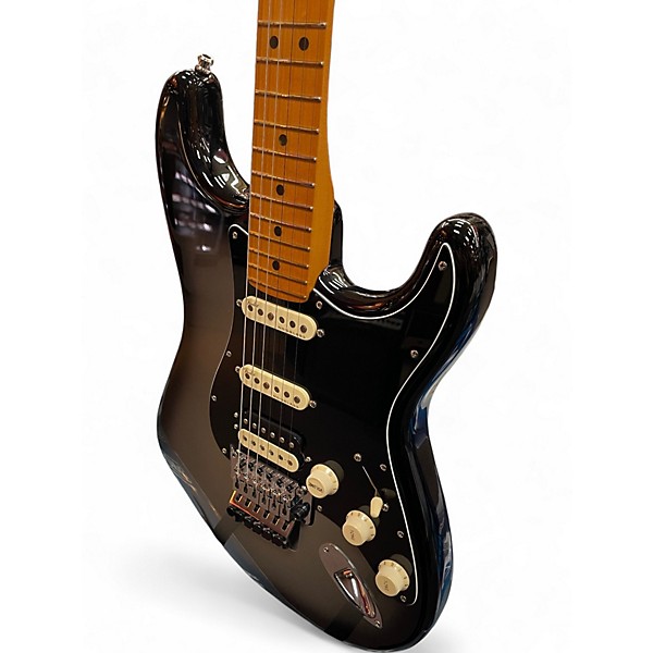 Used Fender American Ultra LUXE FLOYD ROSER SILVER BURST Solid Body Electric Guitar