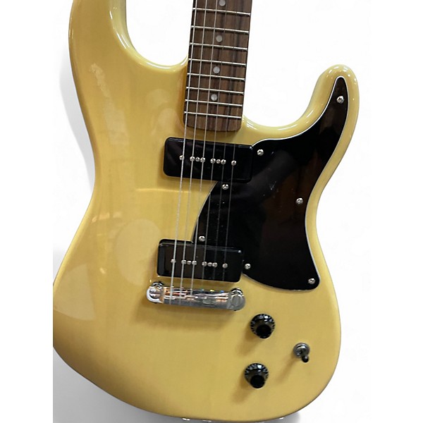 Used Squier Stratasonic Blonde Solid Body Electric Guitar