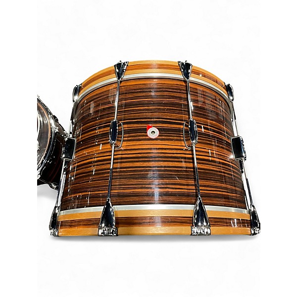 Used Barton Drums 3 Piece Essential Beech Rosewood Drum Kit
