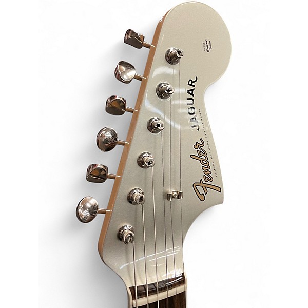 Used Fender Jaguar FSR 60'S Inca Silver Solid Body Electric Guitar