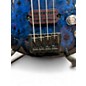 Used Schecter Omen Elite Blue Sunburst Electric Bass Guitar