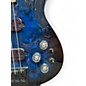 Used Schecter Omen Elite Blue Sunburst Electric Bass Guitar