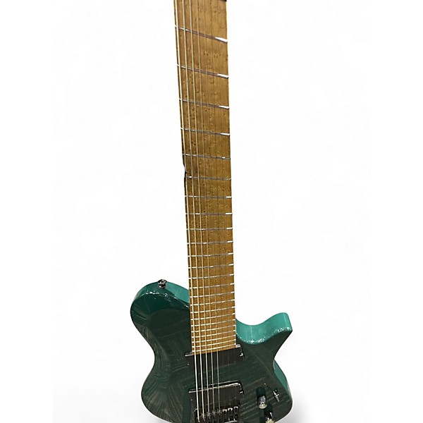 Used Kiesel ZEUS MULTISCALE 8 STRING BRITISH RACING GREEN Solid Body Electric Guitar