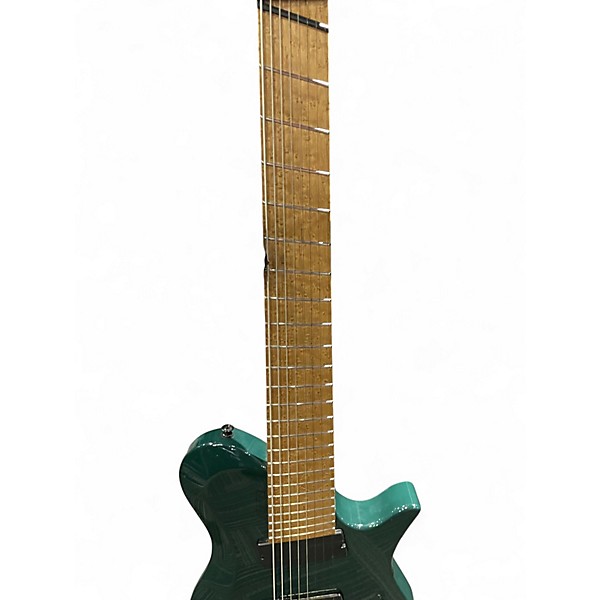 Used Kiesel ZEUS MULTISCALE 8 STRING BRITISH RACING GREEN Solid Body Electric Guitar