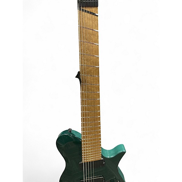 Used Kiesel ZEUS MULTISCALE 8 STRING BRITISH RACING GREEN Solid Body Electric Guitar