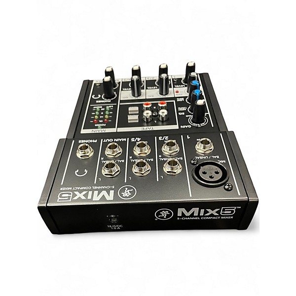Used Mackie MIX 5 Unpowered Mixer