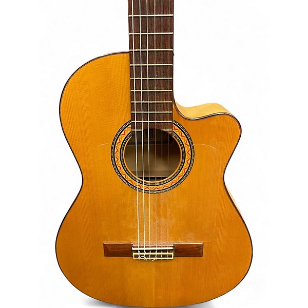 Used Cordoba CWES Natural Classical Acoustic Electric Guitar