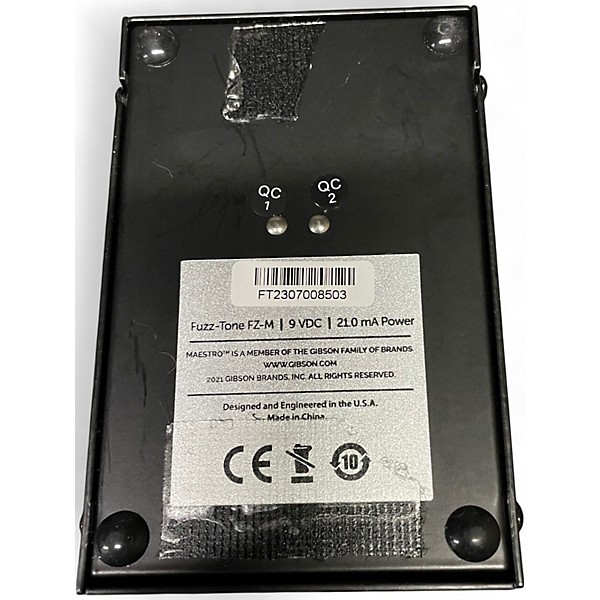 Used 2025 Maestro FUZZ Effect Pedal