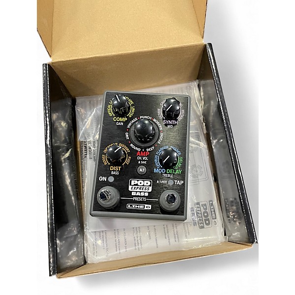Used Line 6 Pod Express Bass Effect Processor