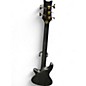 Used Schecter Guitar Research Stiletto Studio 5 String black Electric Bass Guitar
