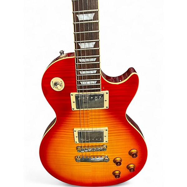 Used Epiphone Les Paul Standard Cherry Sunburst Solid Body Electric Guitar