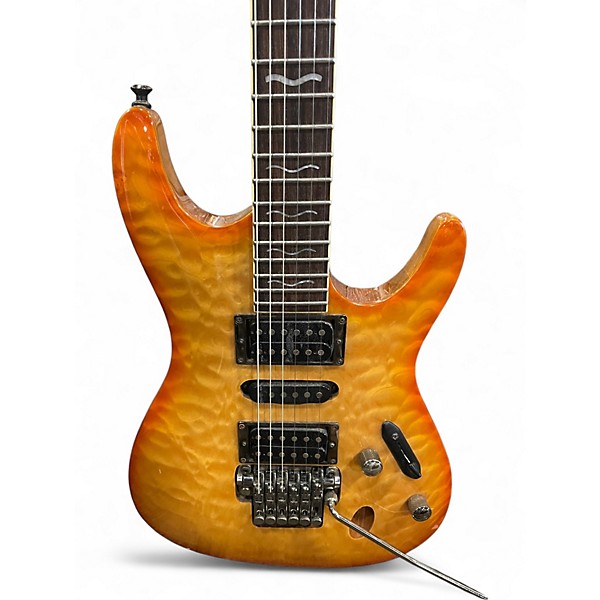 Used Ibanez S470 DXQM Natural Solid Body Electric Guitar