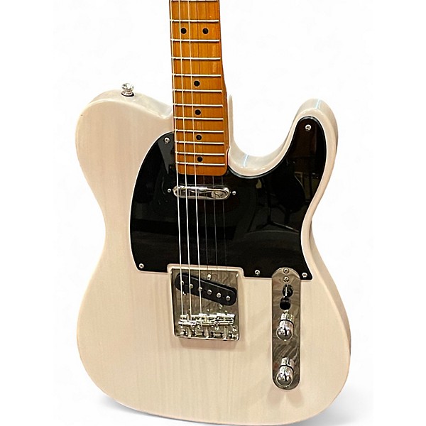 Used Squier CLASSIC VIBE 50S TELECASTER White Blonde Solid Body Electric Guitar
