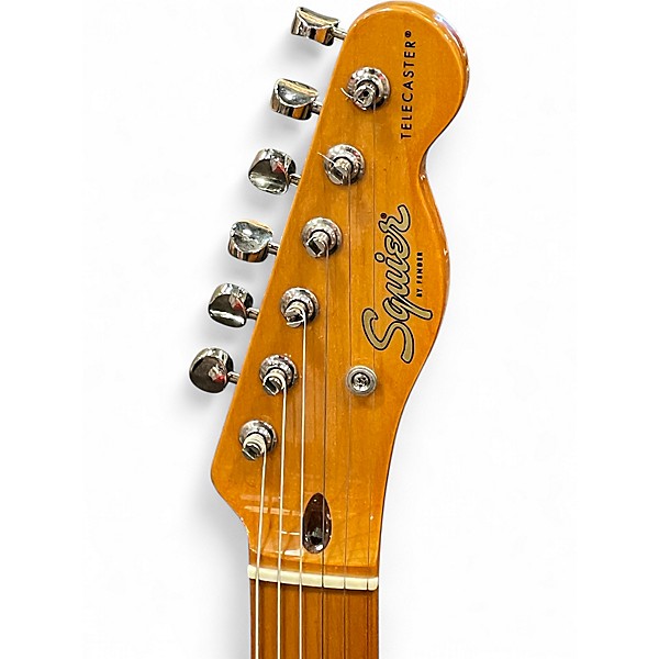 Used Squier CLASSIC VIBE 50S TELECASTER White Blonde Solid Body Electric Guitar