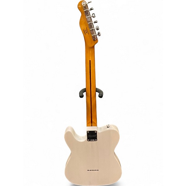 Used Squier CLASSIC VIBE 50S TELECASTER White Blonde Solid Body Electric Guitar