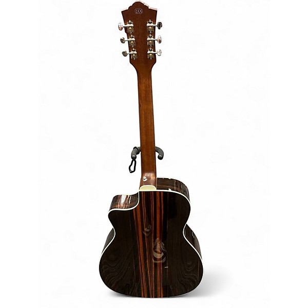 Used Guild OM260CE Sunburst Acoustic Electric Guitar